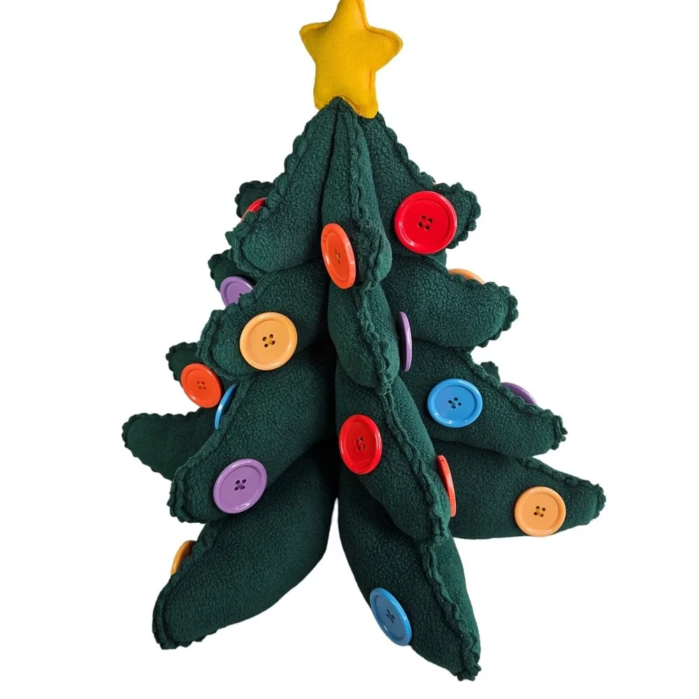 Hallmark Keepsake Kids My Very Own Christmas Tree‎ Felt Plush With 5 Ornaments